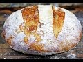 Crusty No-Knead Artisan Bread | How to make no-knead bread