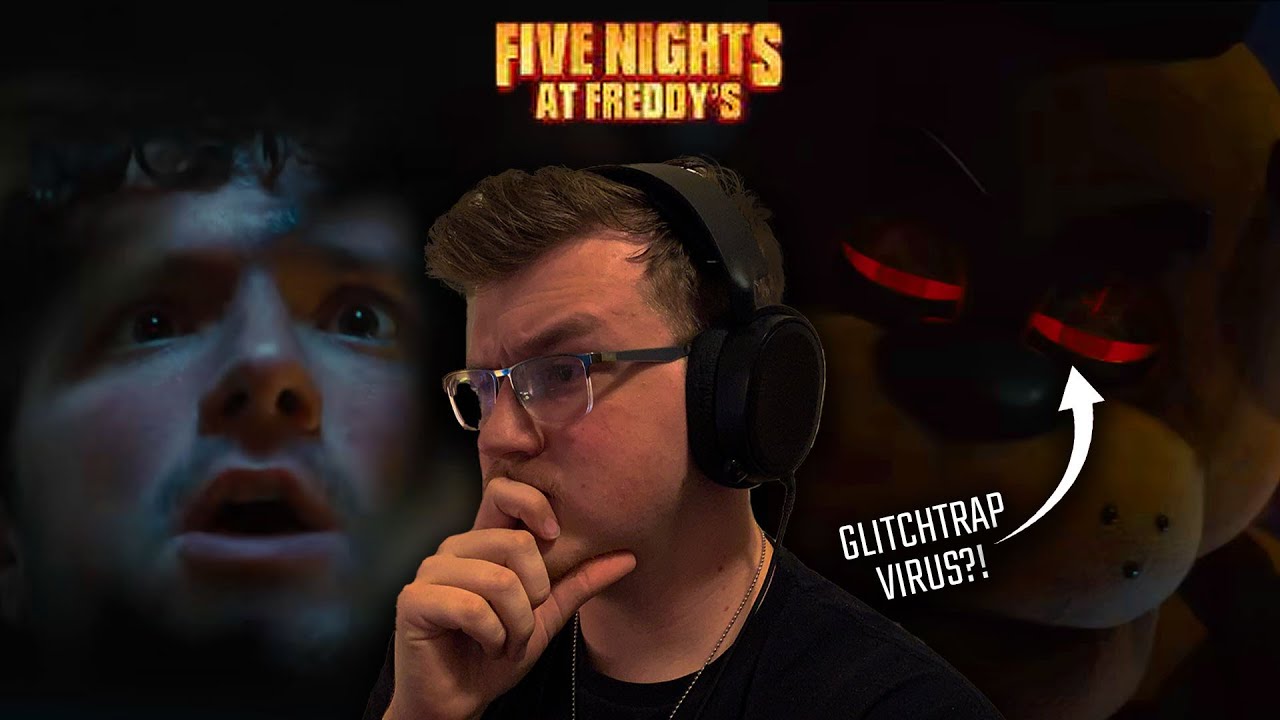 FNAF MOVIE TEASER REACTION + ANALYSIS - YouTube