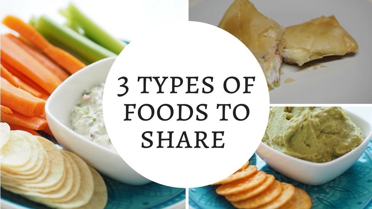 3 Types of finger foods YouTube