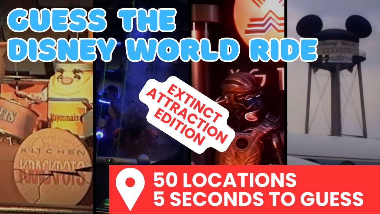 Guess the Forgotten Disney World Attraction | Defunct Ride Challenge ...