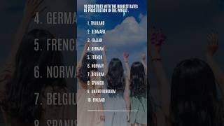 Exploring the 10 Countries with the Highest Rates of Prostitution Unveiling a Complex Global Problem