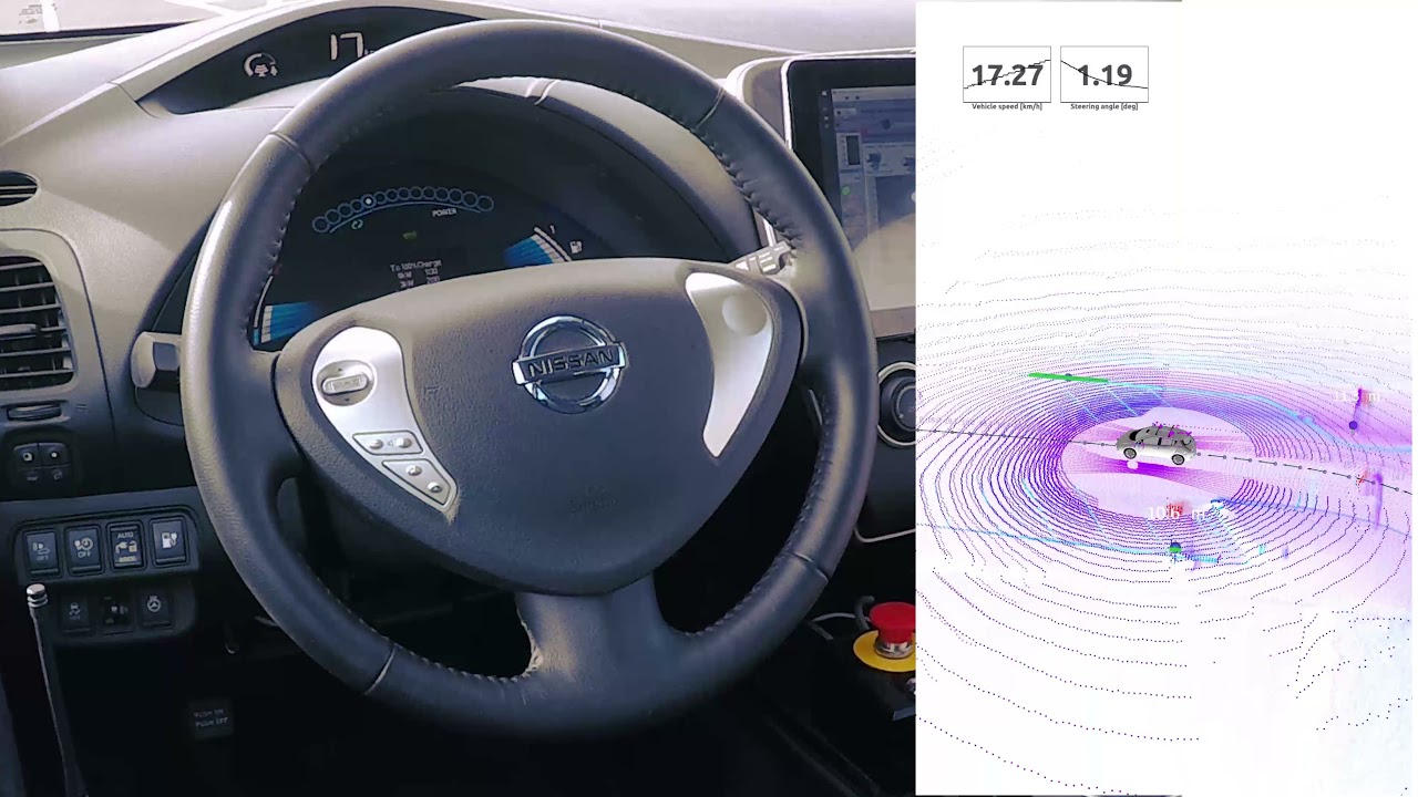 Autonomous vehicle test at ZalaZONE 🚗