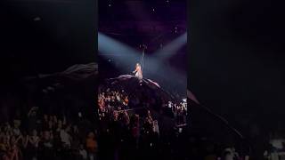 #katyperry almost had an #accident while #performing on her flying horse at a #concert #shortsvideo