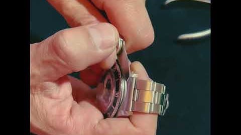 Removing bezel - Vintage Rolex 5513 Submariner