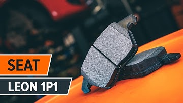 How to change front brake pads on SEAT LEON 1P1 [TUTORIAL AUTODOC]