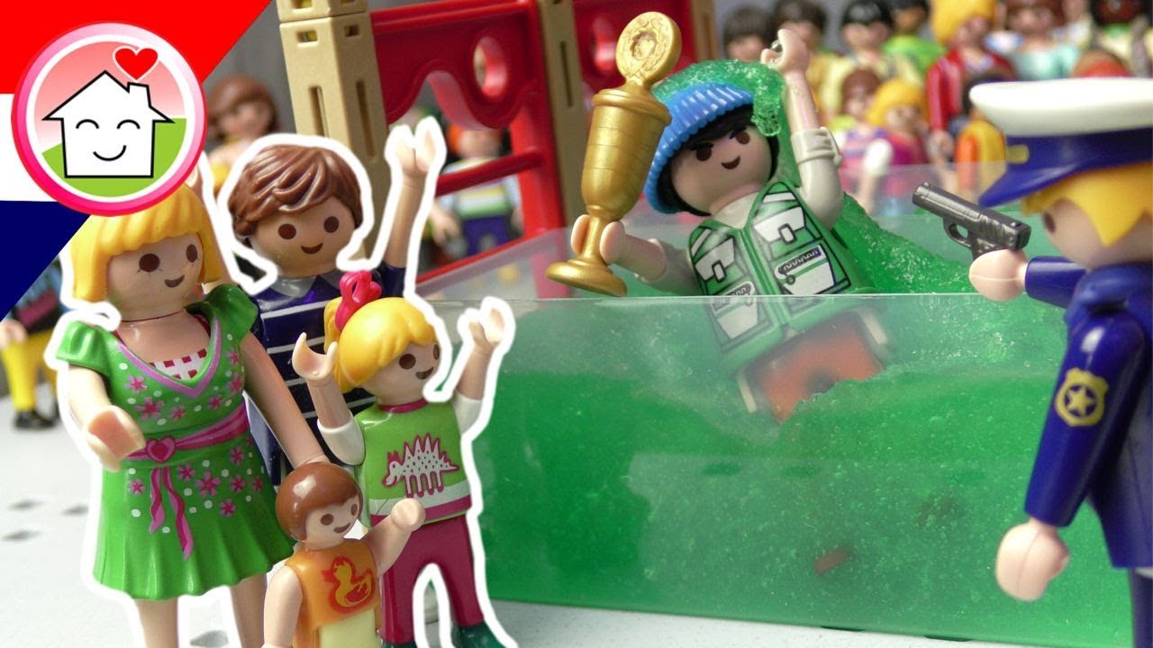 statisch wedstrijd Controverse Playmobil filmpje Nederlands Spel zonder Grenzen - Familie Huizer - YouTube