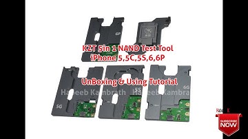 KZT 5in 1 NAND Test Tool iPhone 5,5C,5S,6,6P