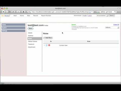 Web Notes Framework - My First App - Part 1