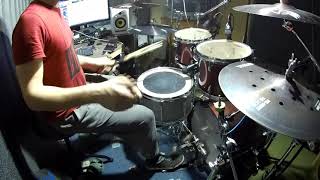 No triggers double bass drumming