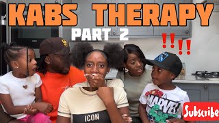 KABS THERAPY part 2. THINGS GOT HEATED BETWEEN MALI & TJ