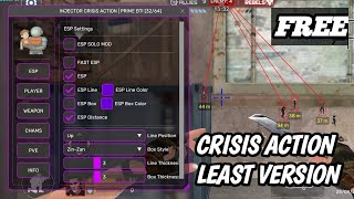 CRISIS ACTION | INJECTOR PROJECT | 64/32 | ANTIBAN 💯 ANTI DETECT 💯 FREE 💯