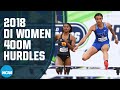 Sydney McLaughlin - 400m hurdles at 2018 NCAA championships