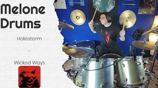 Halestorm - Wicked Ways (One Take Drum Cover)