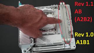 Gigabyte X870i Aorus Pro Ice AMD AM5 ITX Rev 1.1 Unboxing, Specs, Zen 6 Ready RAM Config vs Rev 1.0
