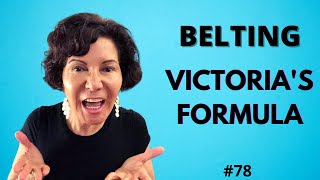 Healthy Belting  Exciting Belt!  VICTORIA'S FORMULA!