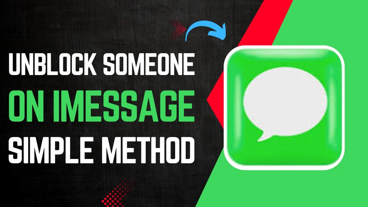 ✅ How Do You Unblock Someone On iMessage