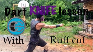 Dart knife lesson: How to throw a knife
