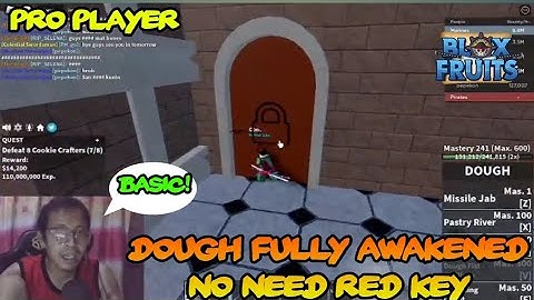 Dough Fully Awakened No Red Key-Roblox Blox Fruits Pro Player