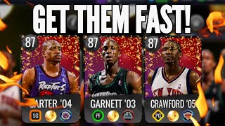 HOW TO GET 87 OVR SLAM GALA MASTERS FAST FOR FREE!!! NBA LIVE MOBILE SEASON 7