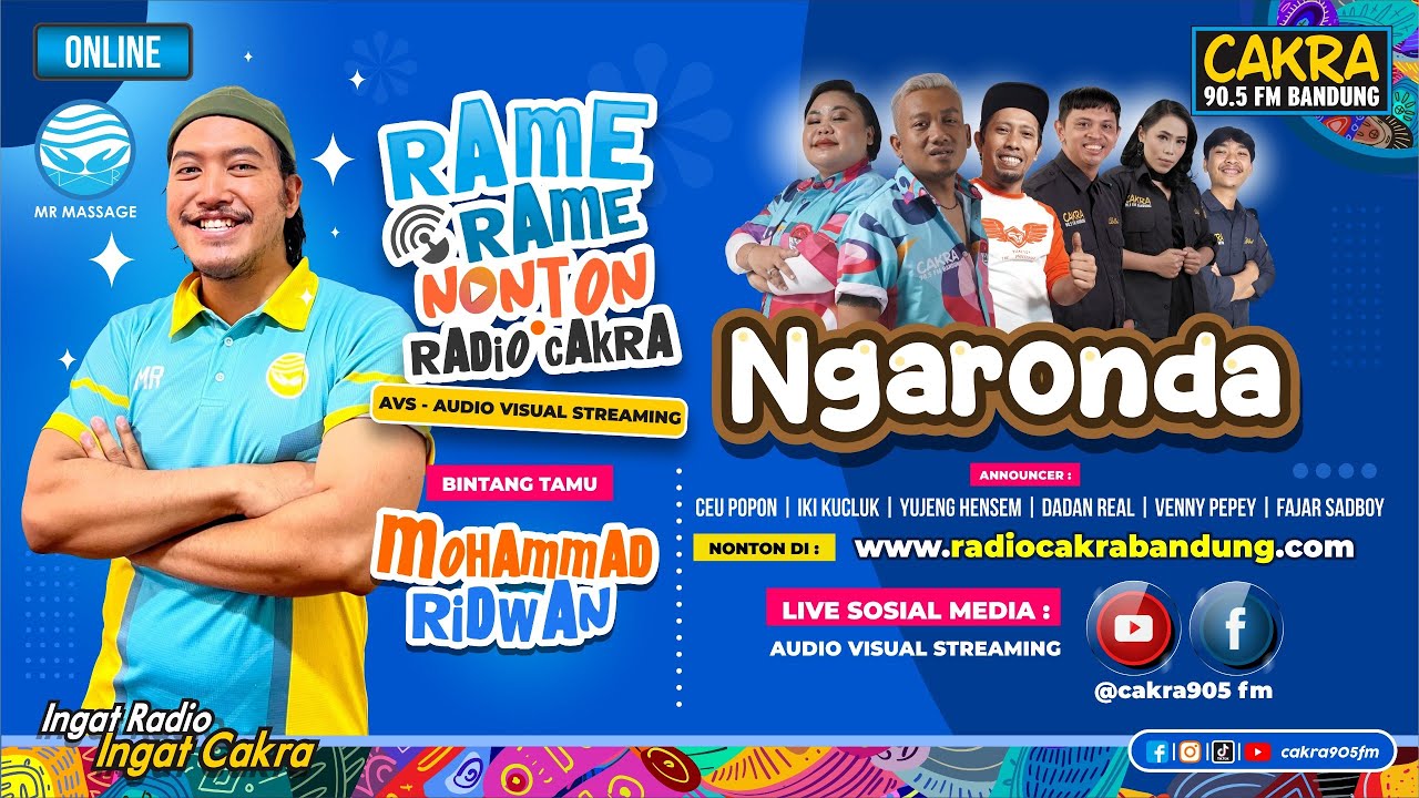 NGARONDA SPESIAL BERSAMA MOHAMMAD RIDWAN