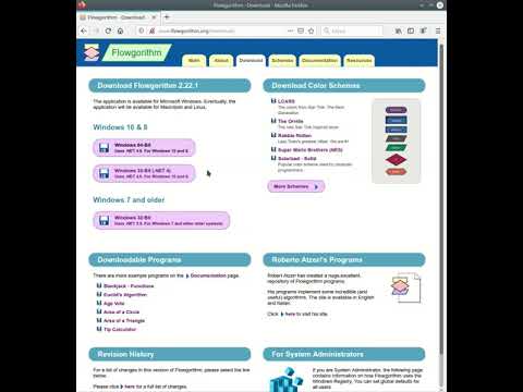 01 Il SoftwareNecessario Download 04 FlowGorithm