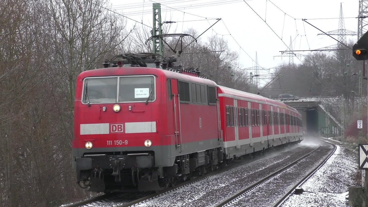 Fackelt nicht lange | Br 111 im S-Bahneinsatz (HD)