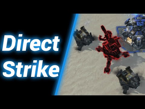 Видео: 3 Лазерных Бура! в Weekly Brawl [Direct Strike] ● StarCraft 2
