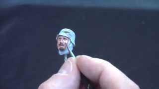 Painting Figures With Acrylics Part Two - The Face