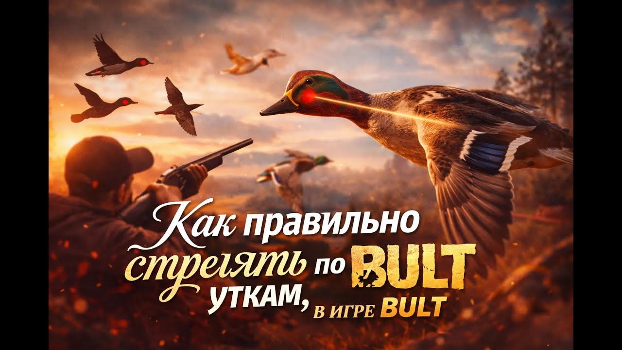 КАК ПРАВИЛЬНО СТРЕЛЯТЬ по УТКАМ в ИГРЕ BULT SIMULATOR