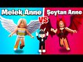 BROOKHAVEN MELEK ANNE VS ŞEYTAN ANNE !! | Roblox Brookhaven Roleplay Türkçe