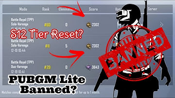 😥RANK NOT INCREASING IN PUBG LITE PROBLEM SOLVED|Pubg Mobile Lite New Season Tier Reset|