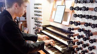 FESTIVE POSTLUDE on the BACHORGAN at St. Thomas Church Leipzig  Paul Fey