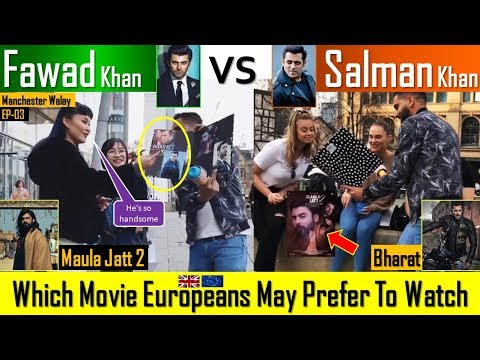 MAULA JATT 2 Or BHARAT | Which Movie Europeans May Watch | White People On Fawad Khan & Salman Khan