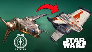 10 STAR WARS Ships Secretly Hidden in Star Citizen