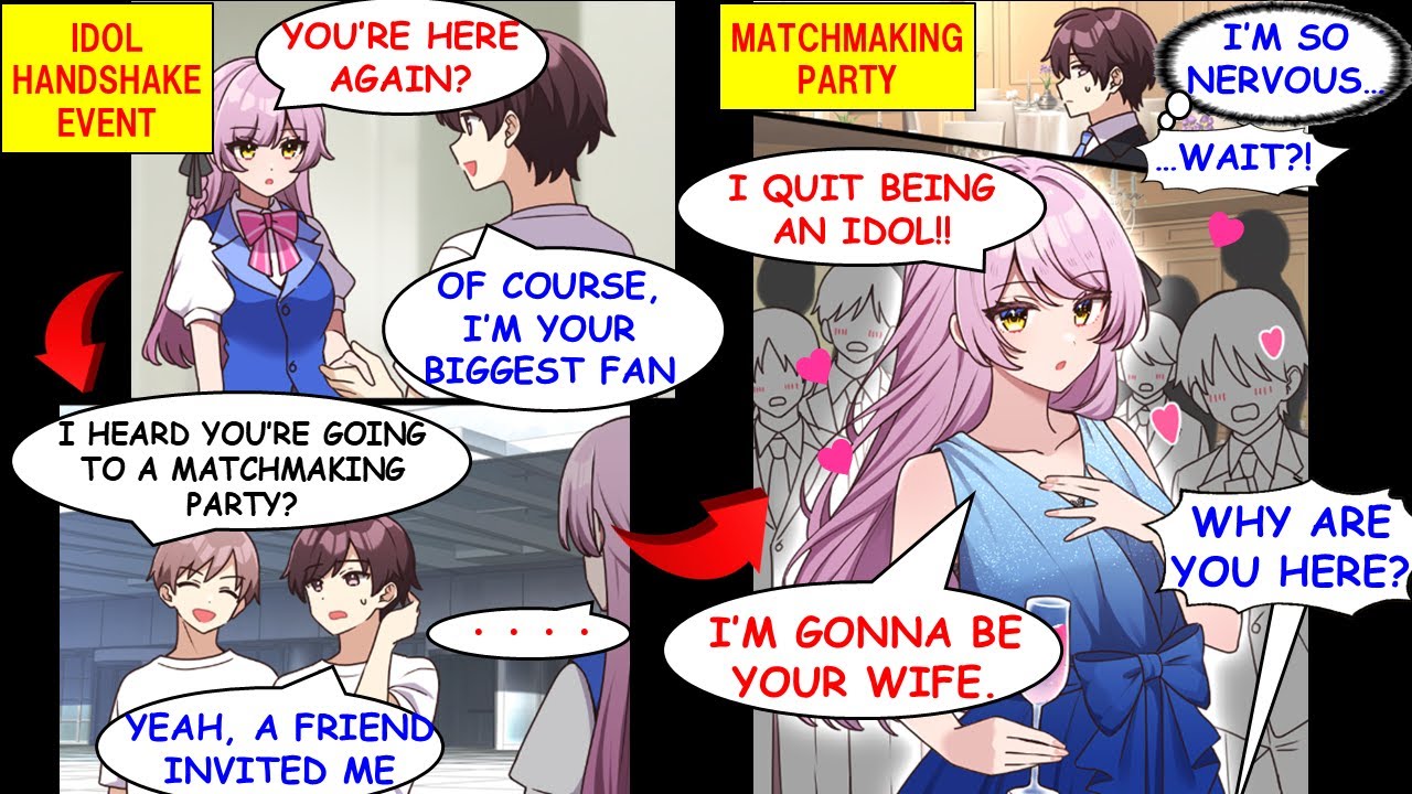 [Manga Dub] When I Went To A Matchmaking Party, I Found My Favorite Idol There.[RomCom]