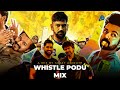 Whistle podu 4k remix  csk  thalapathy vijay  sujay aniruth