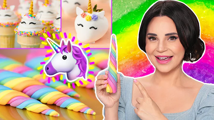 How to Make Rainbow Unicorn Treats!