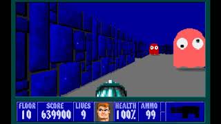 Wolfenstein 3D (E3M10) (100%) (Secret Level)