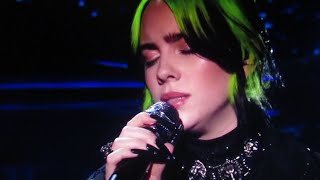 Oscars 2020 A lonely Music In Memoriam Billie Eilish Performance