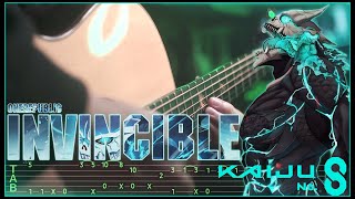 KAIJU NO.8 - INVINCIBLE by ONEREPUBLIC | FINGERSTYLE ACOUSTIC GUITAR COVER [TAB/TUTORIAL]