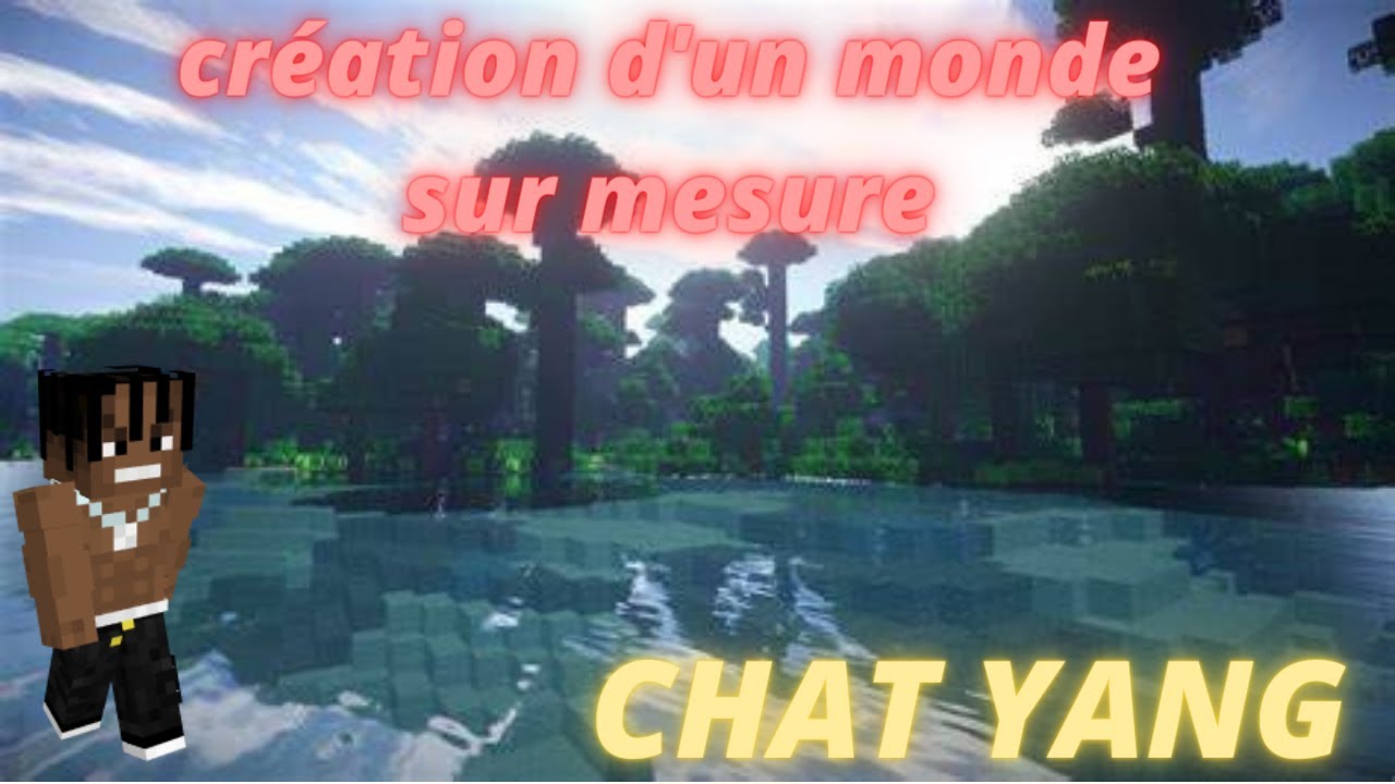 création d'un monde minecraft sur mesure (WorldPainter) - YouTube