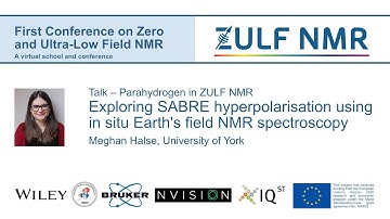 ZULF2020 | Meghan Halse | Exploring SABRE hyperpolarisation using in situ Earth