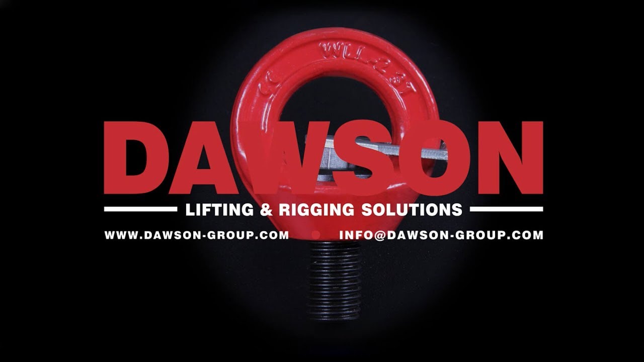 DAWSON DS084 G80 EYE TYPE ROTATING RING, GRADE 80 LIFTING POINTS