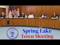 Spring Lake Board of Aldermen Regular Meeting January 9, 2023