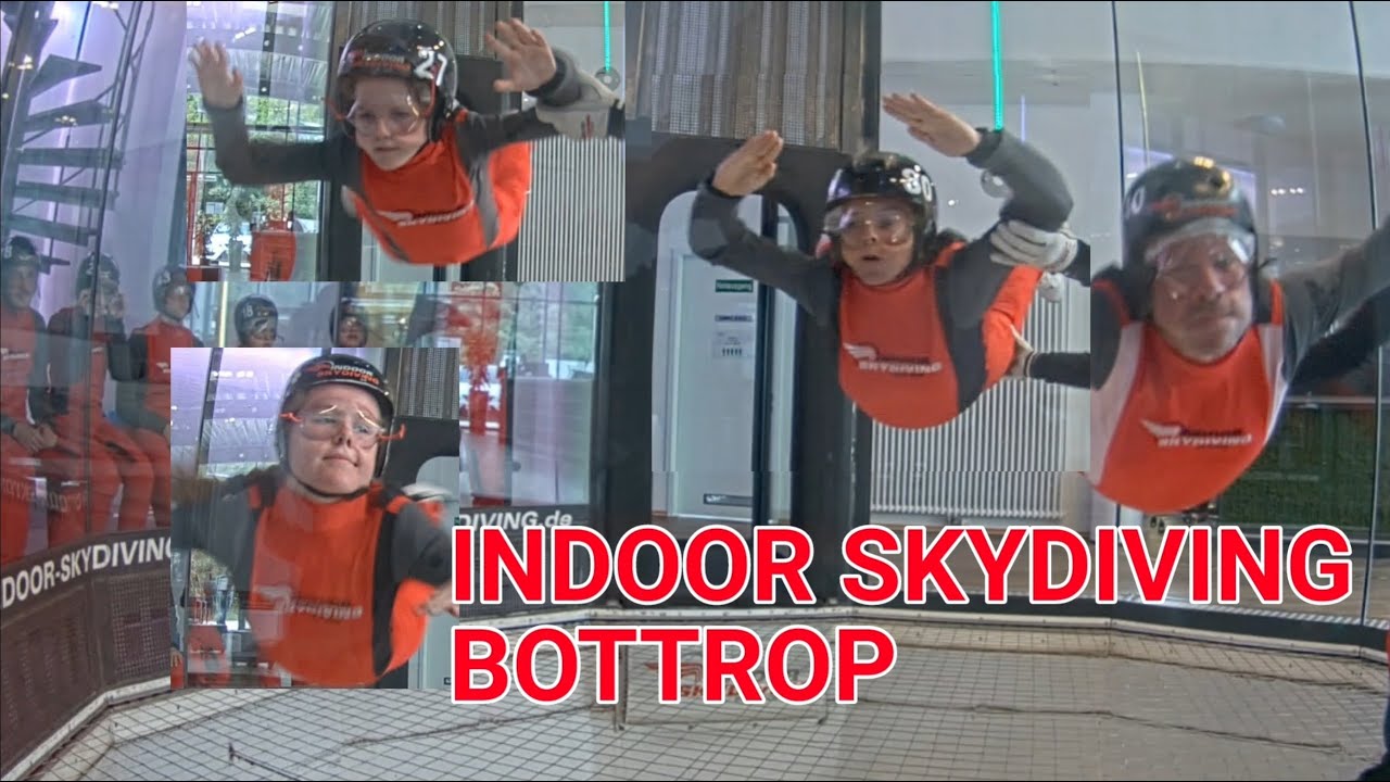 Wir fliegen im Indoor Skydiving in Bottrop im Juli 2020 YouTube