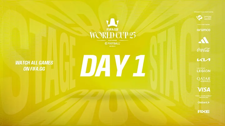 FIFAe World Cup 25™ ft. eFootball Mobile - Day 1 - GROUP STAGE