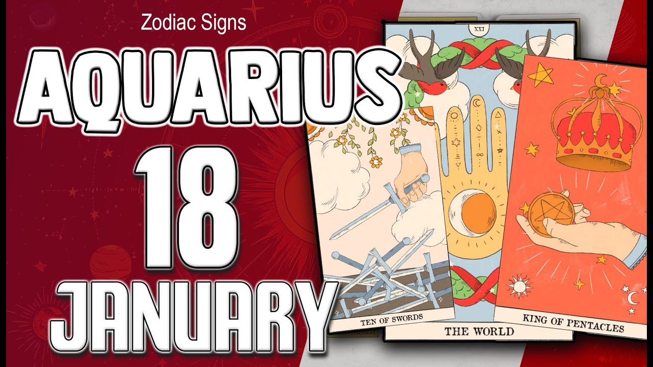 𝐒𝐔𝐑𝐏𝐑𝐈𝐒𝐄!😮 𝐀𝐌𝐀𝐙𝐈𝐍𝐆 𝐍𝐄𝐖𝐒 𝐉𝐔𝐒𝐓 𝐃𝐑𝐎𝐏𝐏𝐄𝐃!🎁aquarius ♒ HOROSCOPE FOR TODAY JANUARY 18 2026🔮HOROSCOPE DAILY