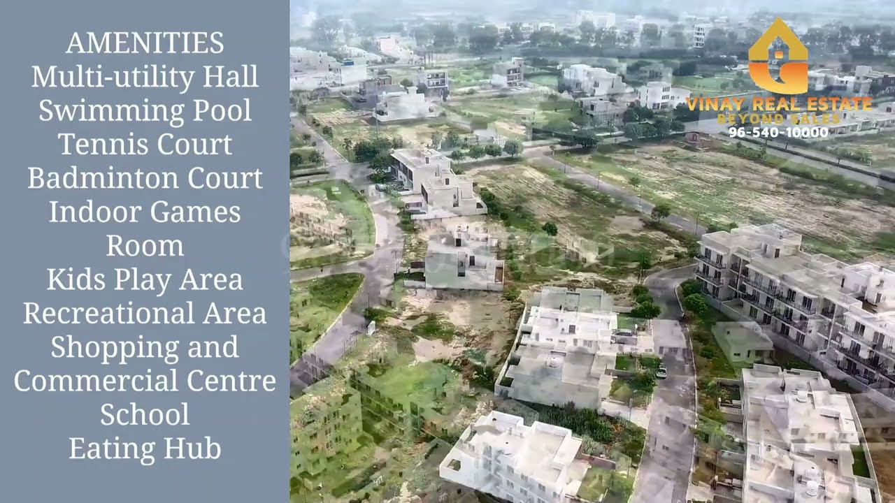 Jindal Global City Drone Video : PLOTS, VILLAS, FLOORS 