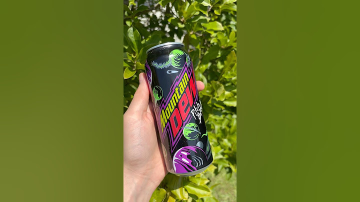 Nowy smak Montain Dew w Żabce 🐸 Puszka kosztuje 4.50zł💸