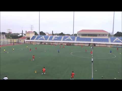Automatismos de Fútbol-11 para Fútbol Base (4). Escuela de Fútbol Base AFA Angola